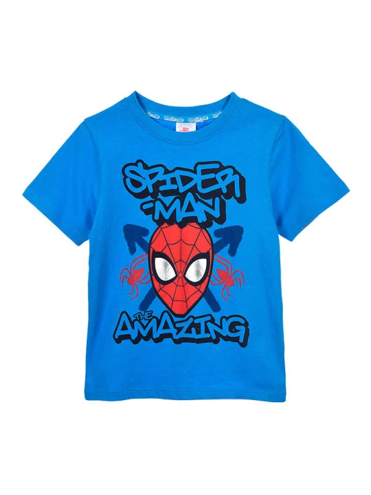 Zdjęcie produktu Spiderman Koszulka "Spider-Man" w kolorze niebieskim rozmiar: 98