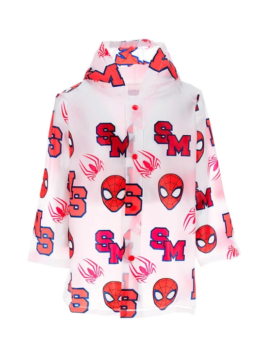 Zdjęcie produktu Spiderman Kurtka przeciwdeszczowa "Spider-Man" w kolorze czerwono-różowym rozmiar: 98