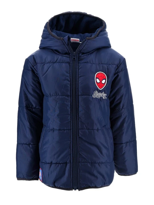 Zdjęcie produktu Spiderman Kurtka zimowa "Spider-Man" w kolorze granatowym rozmiar: 98