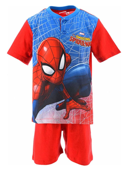 Zdjęcie produktu Spiderman Piżama "Spider-Man" w kolorze czerwono-niebieskim rozmiar: 98