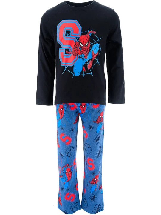 Zdjęcie produktu Spiderman Piżama "Spider-Man" w kolorze niebieskim ze wzorem rozmiar: 98