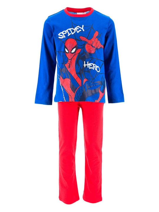 Zdjęcie produktu Spiderman Piżama "Spider-Man" w kolorze niebiesko-czerwonym rozmiar: 104