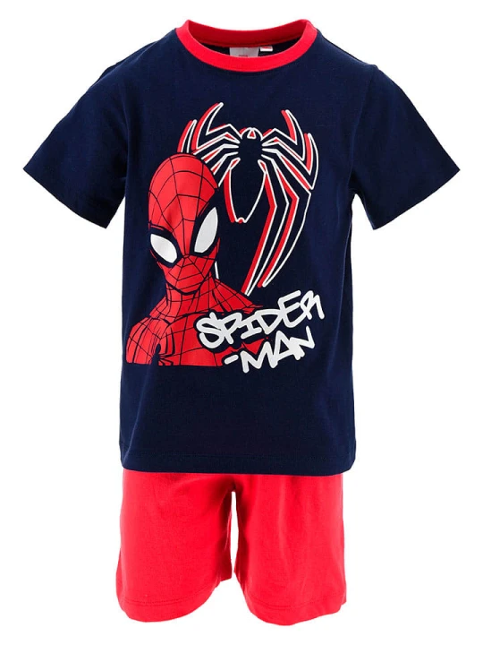 Zdjęcie produktu Spiderman Piżama "Spiderman" w kolorze granatowo-czerwonym rozmiar: 98