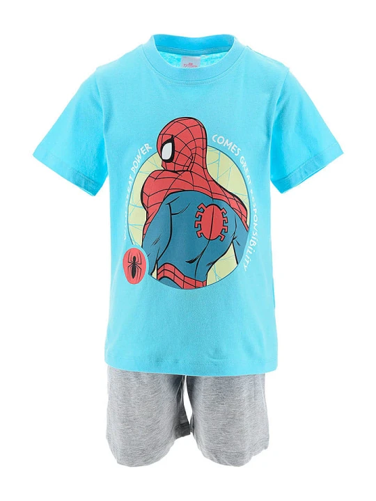 Zdjęcie produktu Spiderman Piżama "Spiderman" w kolorze szaro-niebieskim rozmiar: 98