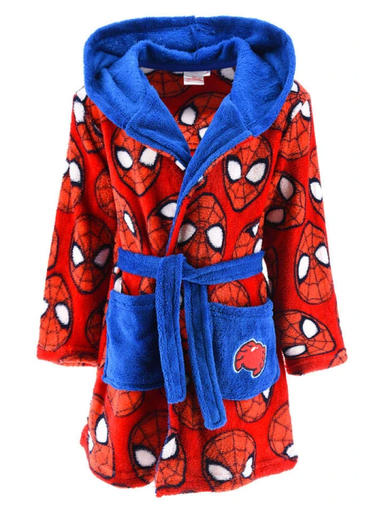 Zdjęcie produktu Spiderman Szlafrok "Spiderman" w kolorze czerwonym rozmiar: 98