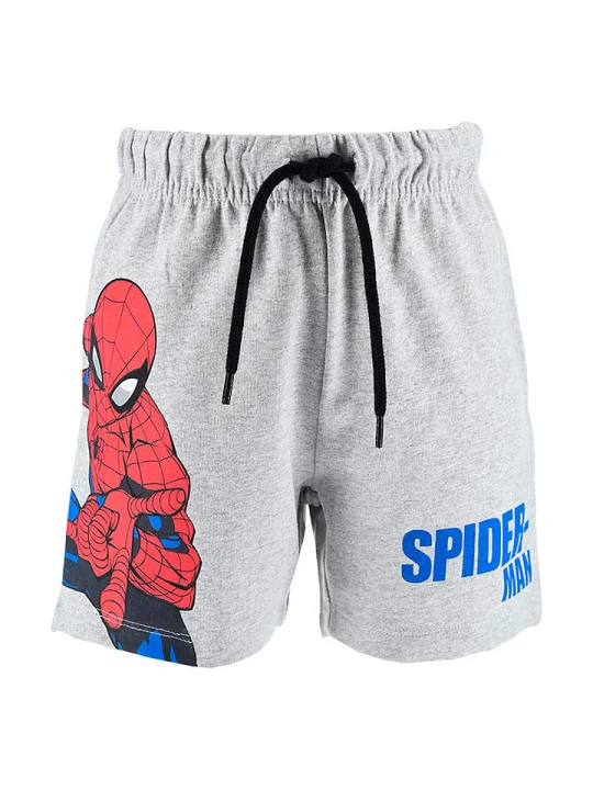 Zdjęcie produktu Spiderman Szorty dresowe "Spiderman" w kolorze szarym rozmiar: 128