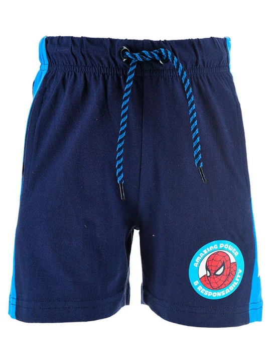 Zdjęcie produktu Spiderman Szorty "Spider-Man" w kolorze niebieskim rozmiar: 104