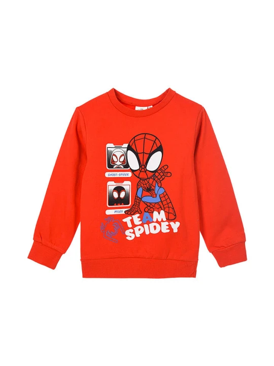 Zdjęcie produktu Spidey and his amazing friends Bluza "Spidey i super-kumple" w kolorze czerwonym rozmiar: 92