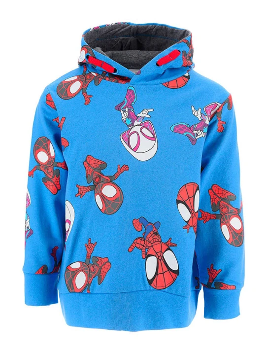 Zdjęcie produktu Spidey and his amazing friends Bluza "Spidey i super-kumple" w kolorze niebiesko-czerwonym rozmiar: 98