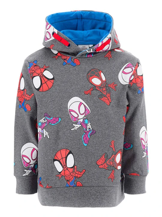 Zdjęcie produktu Spidey and his amazing friends Bluza "Spidey" w kolorze szarym rozmiar: 92
