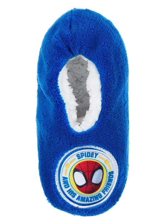 Zdjęcie produktu Spidey and his amazing friends Kapcie "Spidey i super-kumple" w kolorze niebieskim rozmiar: 27-30