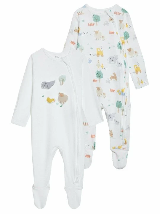 Zdjęcie produktu Śpioszki Marks & Spencer mleczny