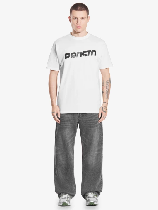 Zdjęcie produktu Spirit Level t-shirt bawełniany biały PROSTO.