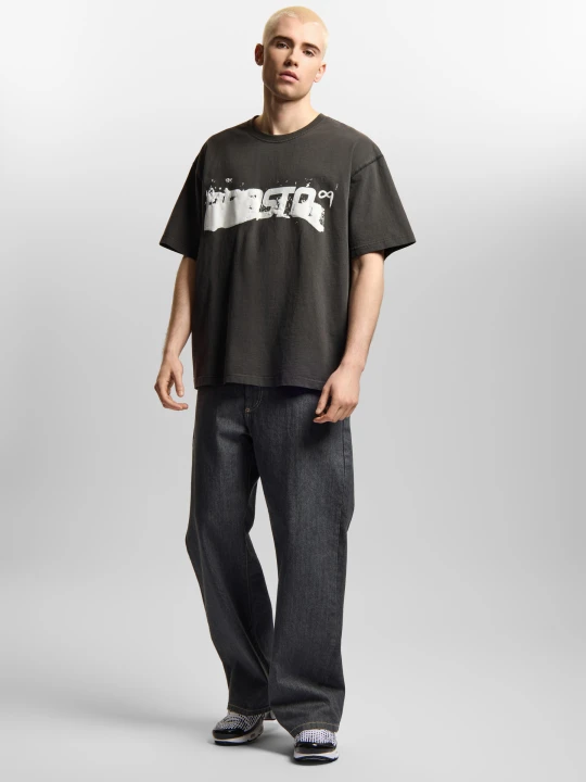 Zdjęcie produktu Splash t-shirt boxy męski czarny Klasyk
