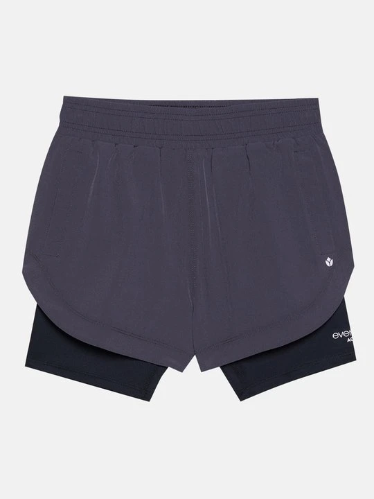 Zdjęcie produktu Spodenki 2 w 1 Even&Odd Active By Zalando ciemnoszary