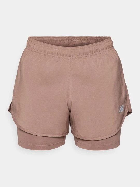 Zdjęcie produktu Spodenki 2 w 1 New Balance brązowy