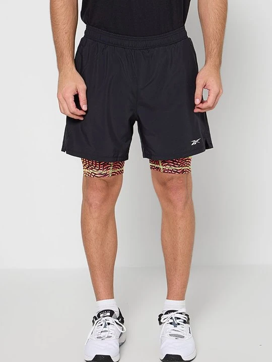 Zdjęcie produktu Spodenki 2 w 1 Reebok czarny