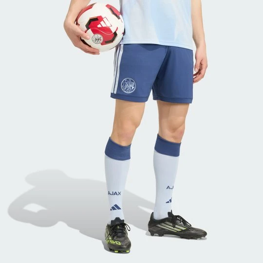 Zdjęcie produktu Spodenki Ajax Amsterdam 26 / 27 z trzeciego zestawu Adidas Tech Indigo