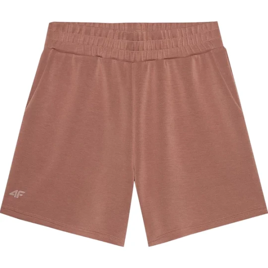 Zdjęcie produktu Spodenki damskie 4FWSS24TSHOF324 4F Brązowy