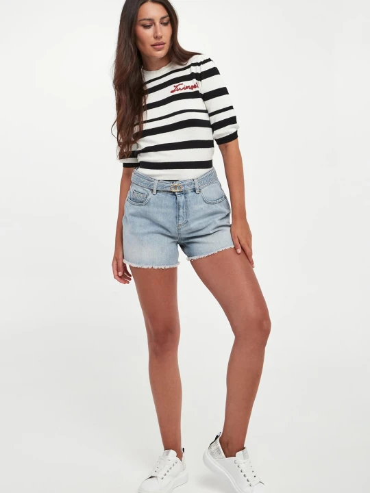 Zdjęcie produktu Spodenki damskie jeansowe TWINSET