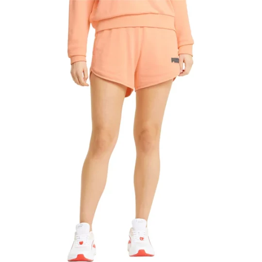 Zdjęcie produktu Spodenki damskie Modern Basics High Waisted Puma Pomarańczowy