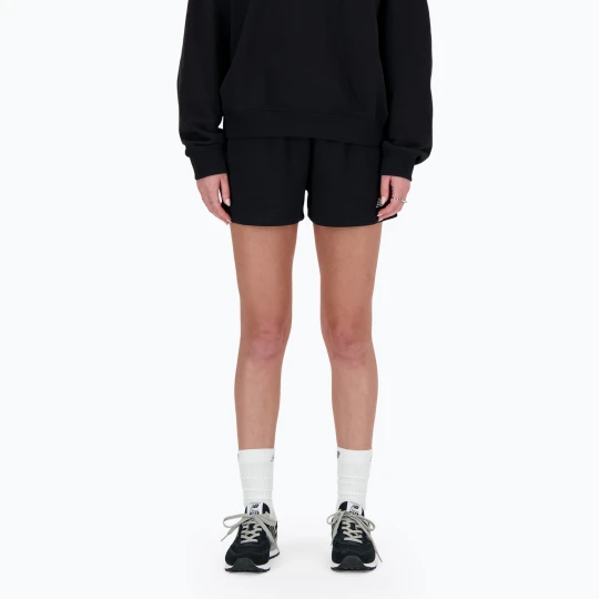 Zdjęcie produktu Spodenki damskie New Balance French Terry black