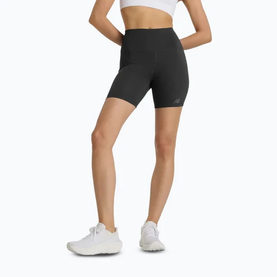 Zdjęcie produktu Spodenki damskie New Balance Harmony High Rise black