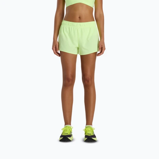 Zdjęcie produktu Spodenki damskie New Balance RC Seamless 3" afterglow Zielony