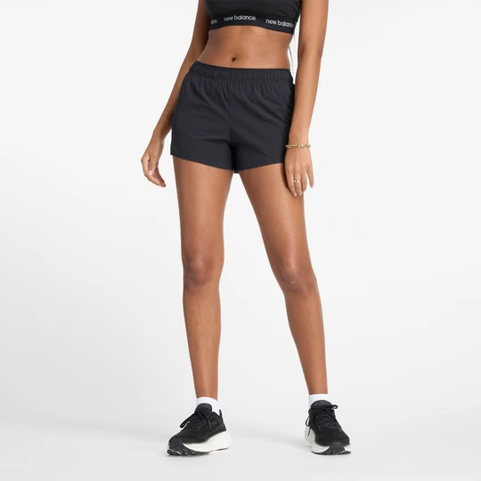 Zdjęcie produktu Spodenki damskie New Balance WS41286BK – czarne