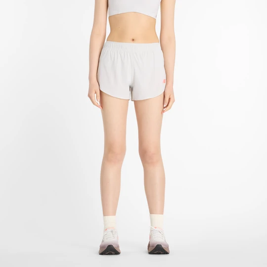 Zdjęcie produktu Spodenki damskie New Balance WS51288GYM – szare