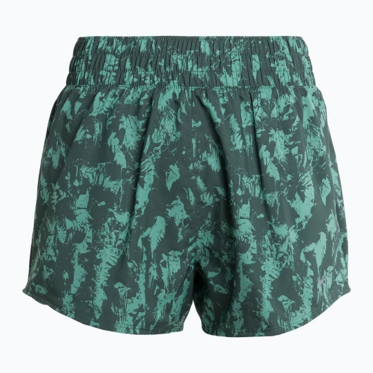 Zdjęcie produktu Spodenki damskie Nike One Dri-Fit High-Waisted 3" Brief-Lined vintage green / bicoastal / black