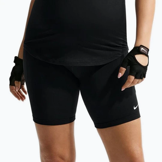 Zdjęcie produktu Spodenki damskie Nike One Maternity High-Waisted 8" black / white
