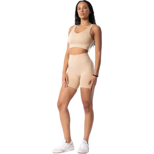 Zdjęcie produktu Spodenki damskie Simply Seamless Shorts Carpatree Beżowy