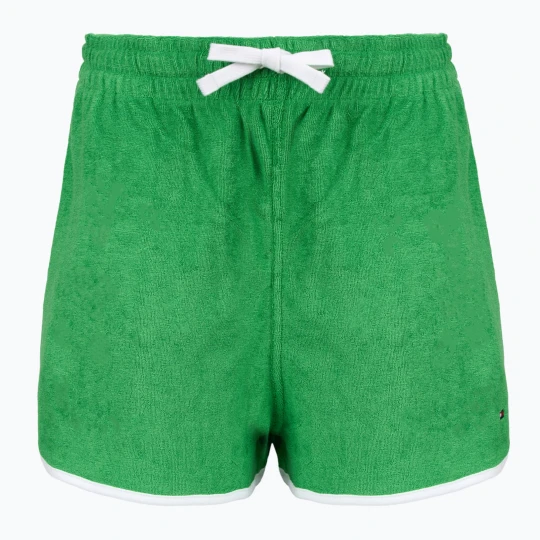 Zdjęcie produktu Spodenki damskie Tommy Hilfiger Terry Shorts radiant green