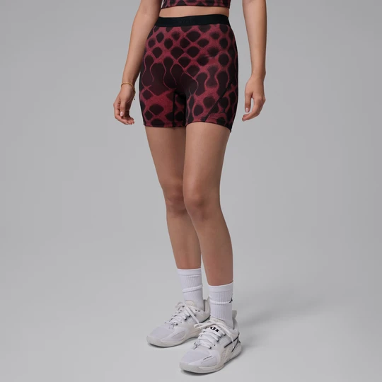 Zdjęcie produktu Spodenki damskie z wysokim stanem Dri-FIT Jordan Sport 13 cm - Czerń
