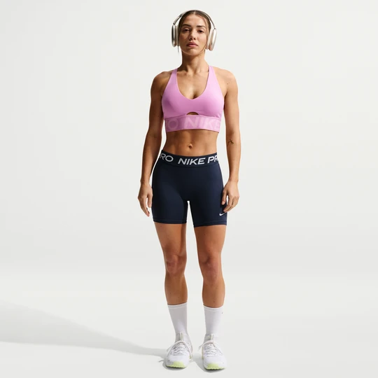 Zdjęcie produktu Spodenki damskie ze średnim stanem 13 cm Nike Pro 365 - Niebieski