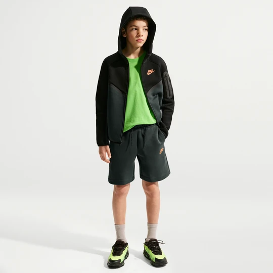 Zdjęcie produktu Spodenki dla dużych dzieci (chłopców) Nike Tech Fleece - Szary