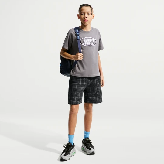 Zdjęcie produktu Spodenki dla dużych dzieci (chłopców) Nike Tech Fleece - Szary