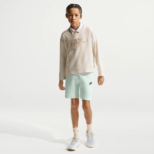 Zdjęcie produktu Spodenki dla dużych dzieci (chłopców) Nike Tech Fleece - Zieleń
