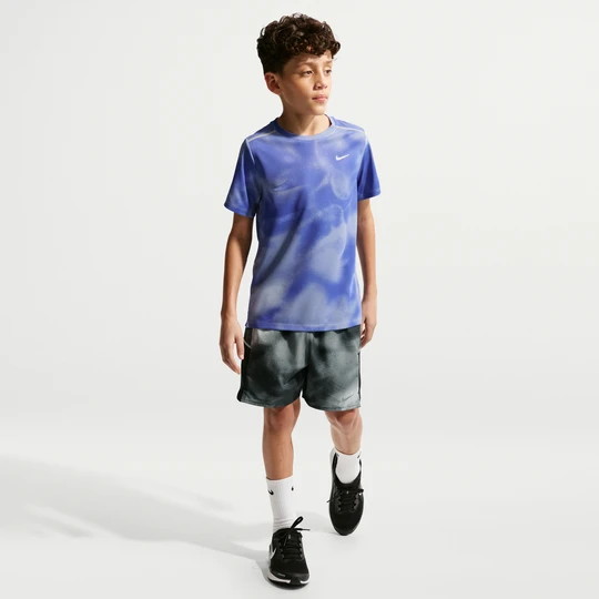 Zdjęcie produktu Spodenki dla dużych dzieci Dri-FIT Nike Miler - Czerń