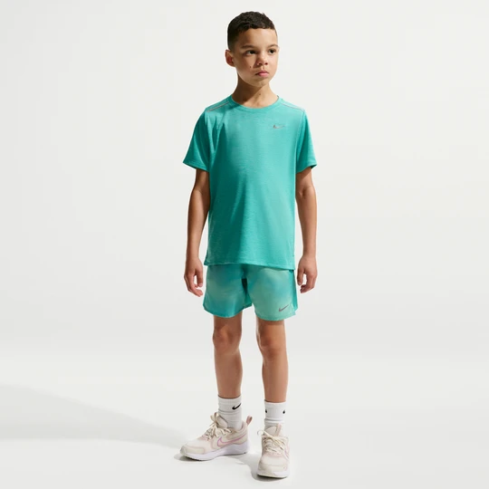 Zdjęcie produktu Spodenki dla dużych dzieci Dri-FIT Nike Miler - Zieleń