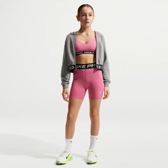 Zdjęcie produktu Spodenki dla dużych dzieci (dziewcząt) Dri-FIT 13 cm Nike Pro - Różowy
