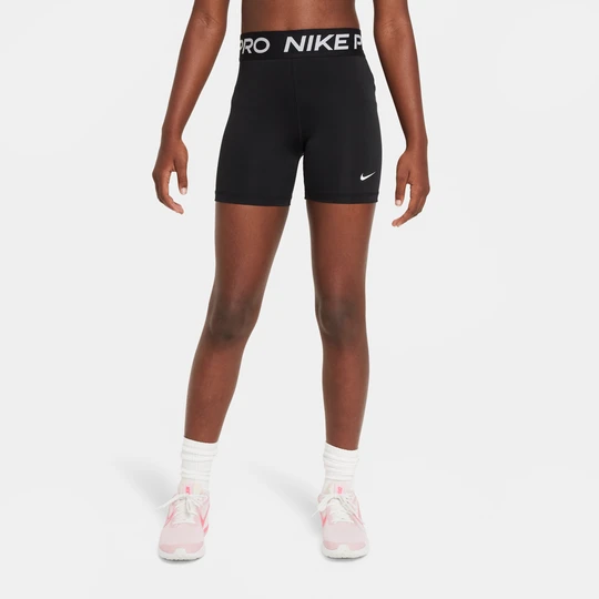Zdjęcie produktu Spodenki dla dziewcząt Nike Pro - Czerń