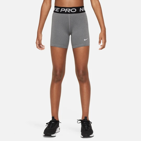 Zdjęcie produktu Spodenki dla dziewcząt Nike Pro - Szary