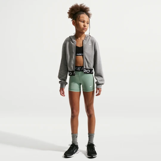 Zdjęcie produktu Spodenki dla dziewcząt Nike Pro - Zieleń