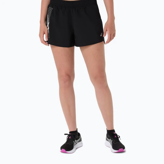 Zdjęcie produktu Spodenki do biegania damskie ASICS Icon 4IN performance black