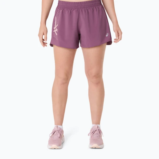 Zdjęcie produktu Spodenki do biegania damskie ASICS Icon 4IN velvet purple Fioletowy