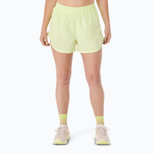 Zdjęcie produktu Spodenki do biegania damskie ASICS Nagino Run Adjustable 4IN huddle yellow