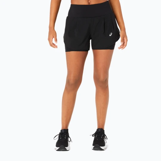 Zdjęcie produktu Spodenki do biegania damskie ASICS Road 2-N-1 3.5IN performance black