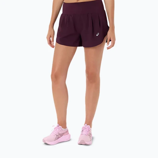 Zdjęcie produktu Spodenki do biegania damskie ASICS Road 3.5IN dark aubergine Fioletowy